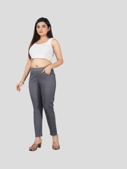 DENIM LYCRA JEGGINGS - Image 2